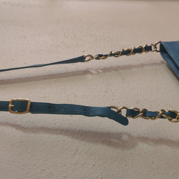 Talbot Teal Bucket Crossbody - Picture 2 of 7